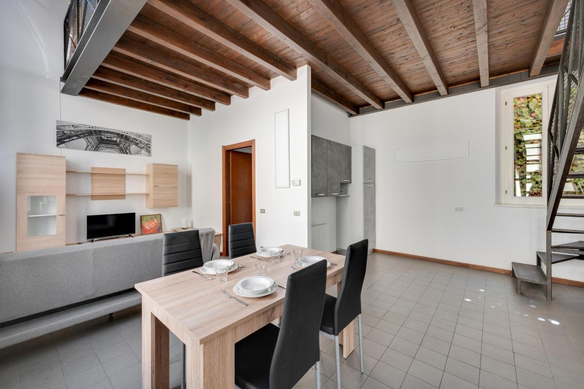 Апартаменты Bigattera Lofts - Affitti Brevi Italia Варезе Номер фото